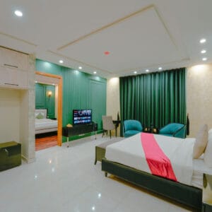 Family Suite at MB Residencia Hotel in Lahore