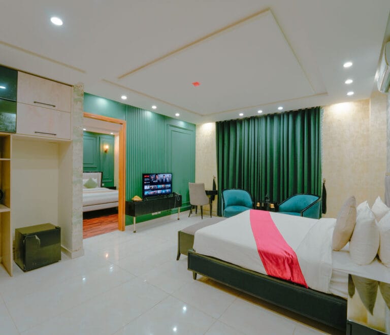 Family Suite at MB Residencia Hotel in Lahore